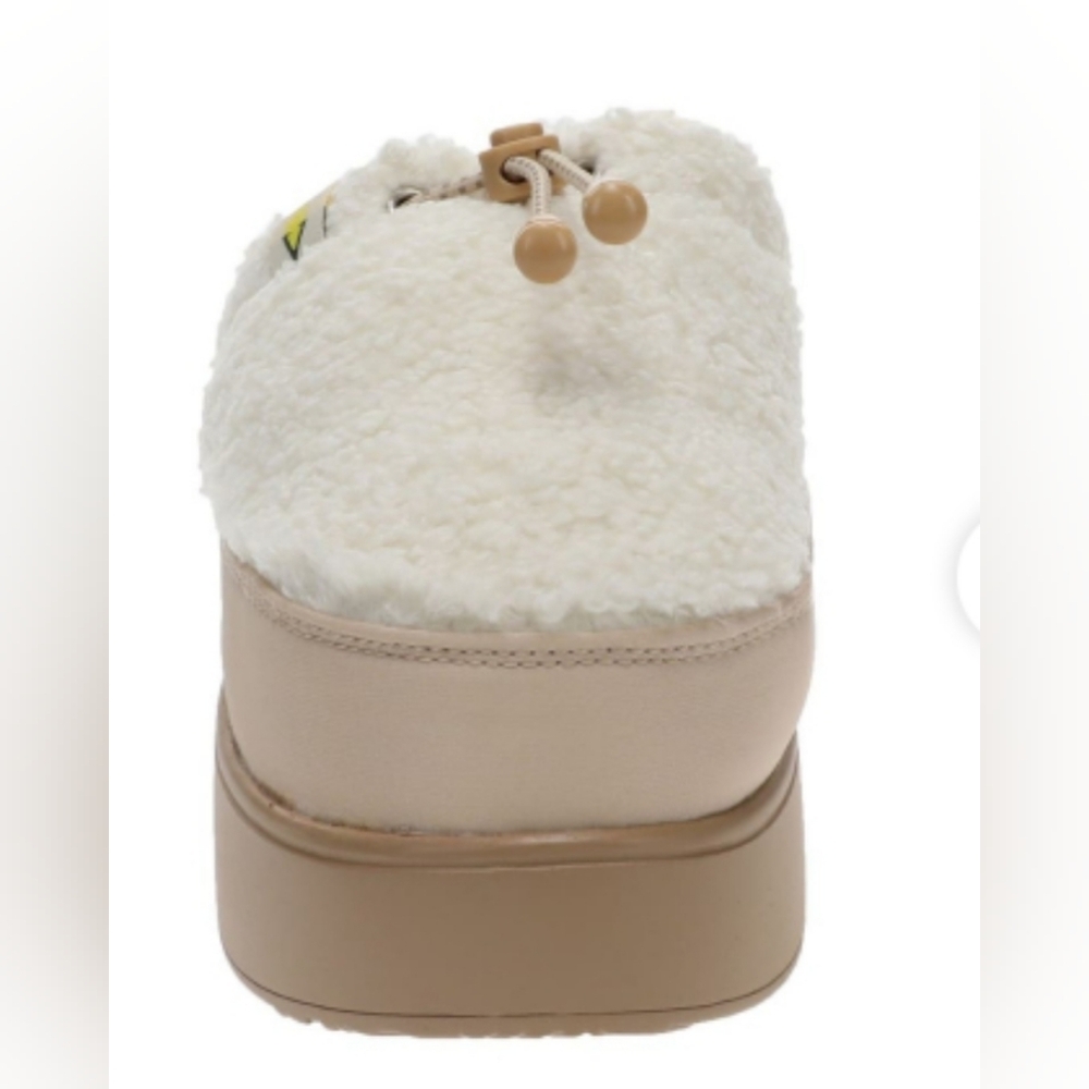 VOLATILE CORPORAL SHERPA CLOG SLIPPER COLOR CREAM